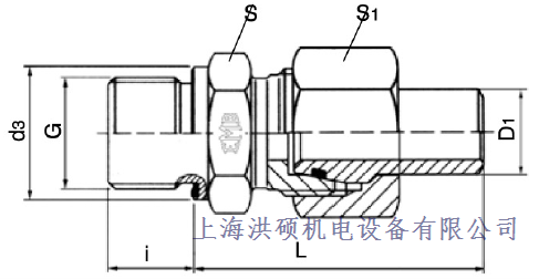 EMB端直通接头